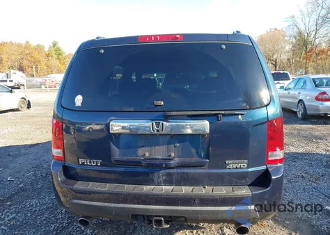 2010 Honda Pilot Touring from USA, damaged, VIN 5FNYF4H84AB003215